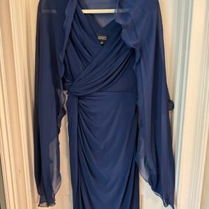Adriana Papell, navy blue, size 6